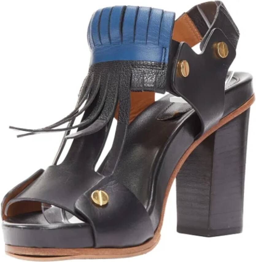 Chloé Pre-owned Leather heels Black Dames