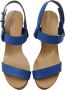 Chloé Pre-owned Leather heels Blue Dames - Thumbnail 3