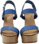 Chloé Pre-owned Leather heels Blue Dames - Thumbnail 4