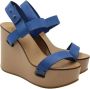 Chloé Pre-owned Leather heels Blue Dames - Thumbnail 5