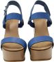 Chloé Pre-owned Leather heels Blue Dames - Thumbnail 4