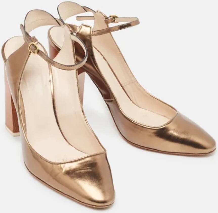 Chloé Pre-owned Leather heels Pink Dames