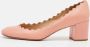 Chloé Pre-owned Leather heels Pink Dames - Thumbnail 2