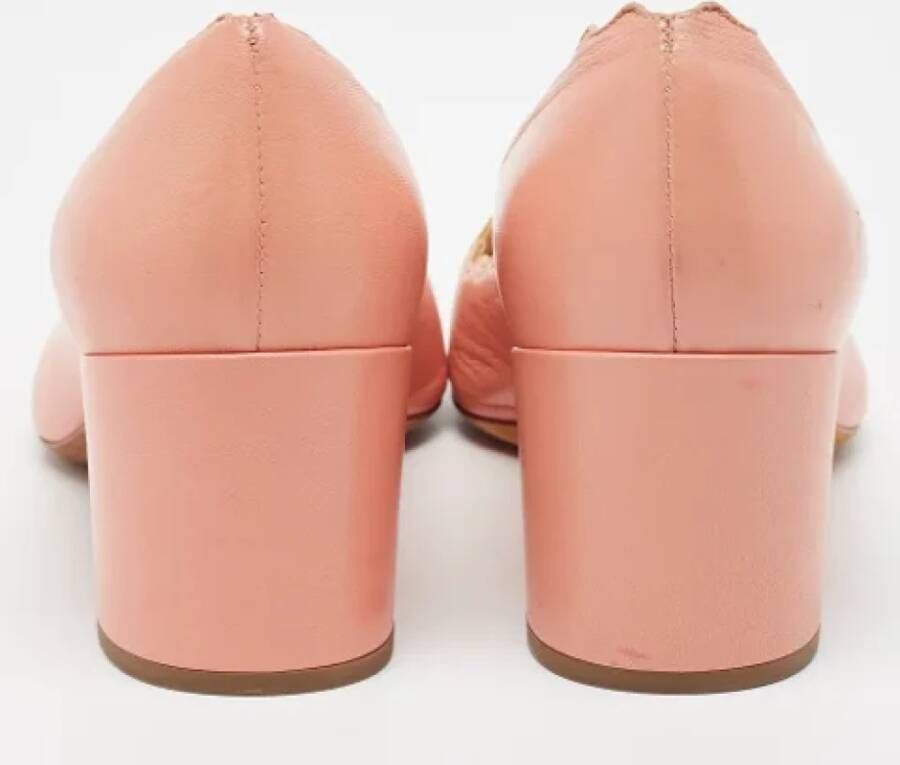 Chloé Pre-owned Leather heels Pink Dames