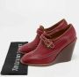 Chloé Pre-owned Leather heels Red Dames - Thumbnail 9