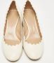 Chloé Pre-owned Leather heels White Dames - Thumbnail 2