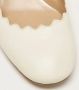 Chloé Pre-owned Leather heels White Dames - Thumbnail 7