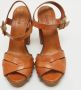 Chloé Pre-owned Leather sandals Beige Dames - Thumbnail 2