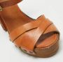 Chloé Pre-owned Leather sandals Beige Dames - Thumbnail 6