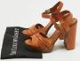 Chloé Pre-owned Leather sandals Beige Dames - Thumbnail 8