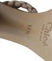 Chloé Pre-owned Leather sandals Beige Dames - Thumbnail 5