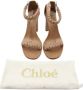 Chloé Pre-owned Leather sandals Beige Dames - Thumbnail 6