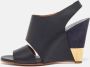 Chloé Pre-owned Leather sandals Black Dames - Thumbnail 2