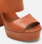 Chloé Pre-owned Leather sandals Brown Dames - Thumbnail 6