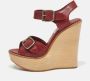 Chloé Pre-owned Leather sandals Red Dames - Thumbnail 2