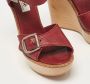 Chloé Pre-owned Leather sandals Red Dames - Thumbnail 7