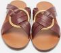 Chloé Pre-owned Leather sandals Red Dames - Thumbnail 2