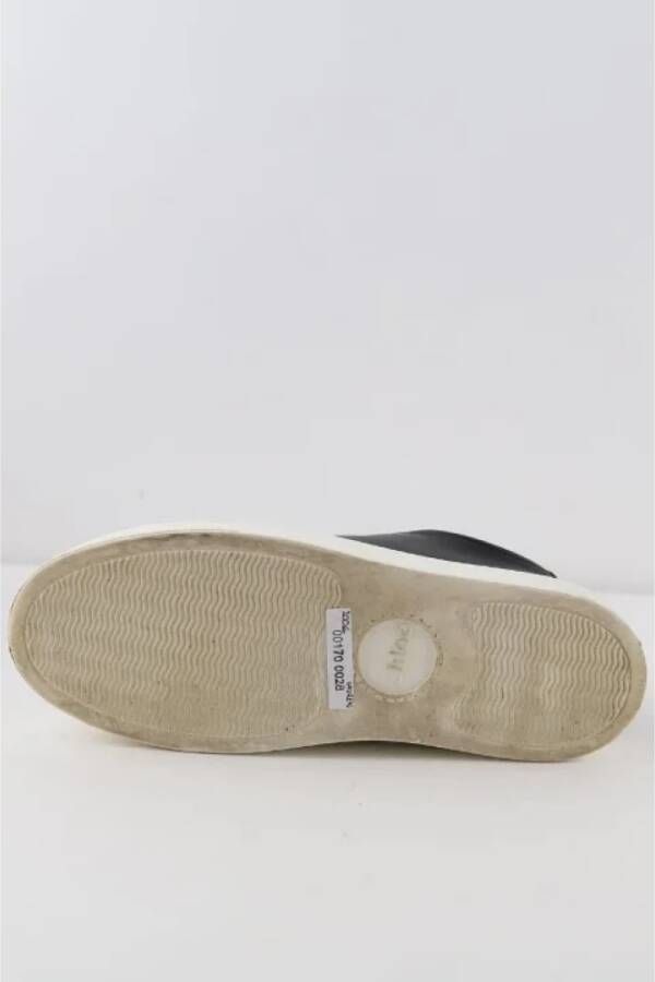 Chloé Pre-owned Leather sneakers Beige Dames