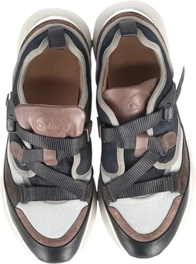 Chloé Pre-owned Leather sneakers Multicolor Dames