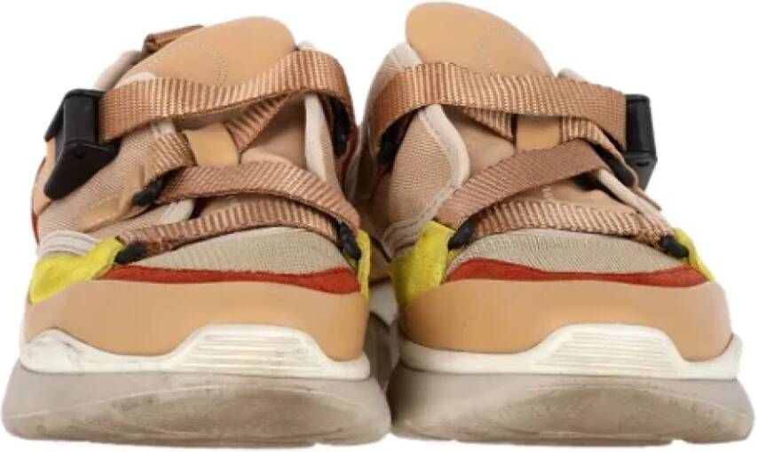 Chloé Pre-owned Leather sneakers Multicolor Dames