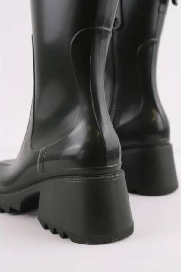 Chloé Pre-owned Plastic boots Green Dames