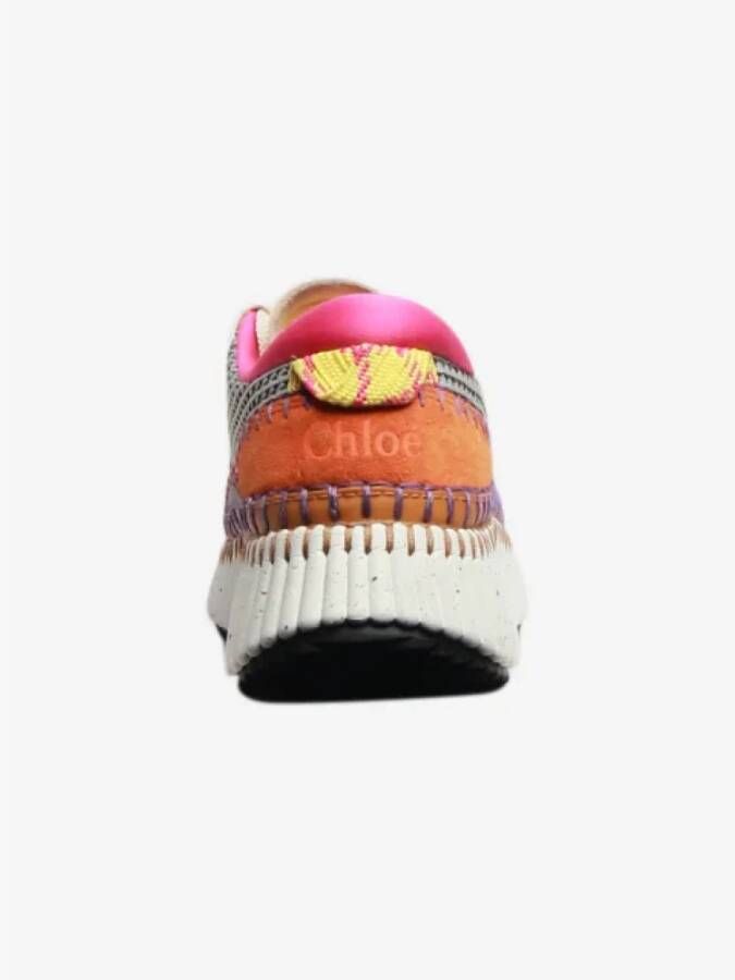 Chloé Pre-owned Polyester sneakers Multicolor Dames