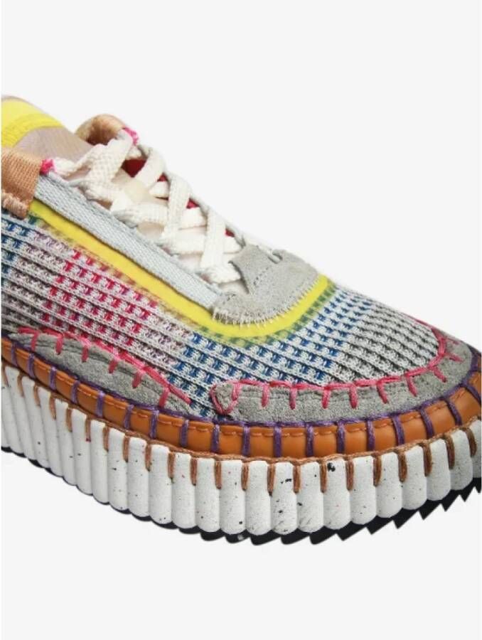 Chloé Pre-owned Polyester sneakers Multicolor Dames