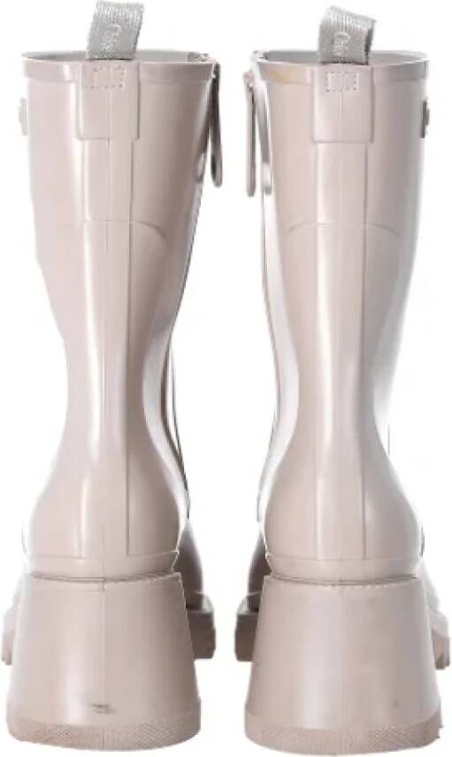 Chloé Pre-owned Rubber boots Beige Dames