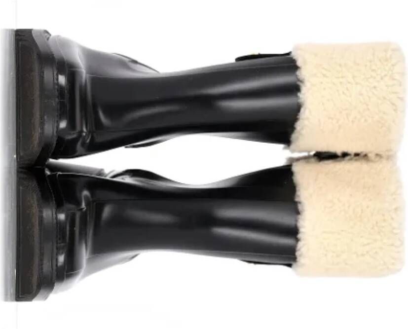 Chloé Pre-owned Rubber boots Black Dames