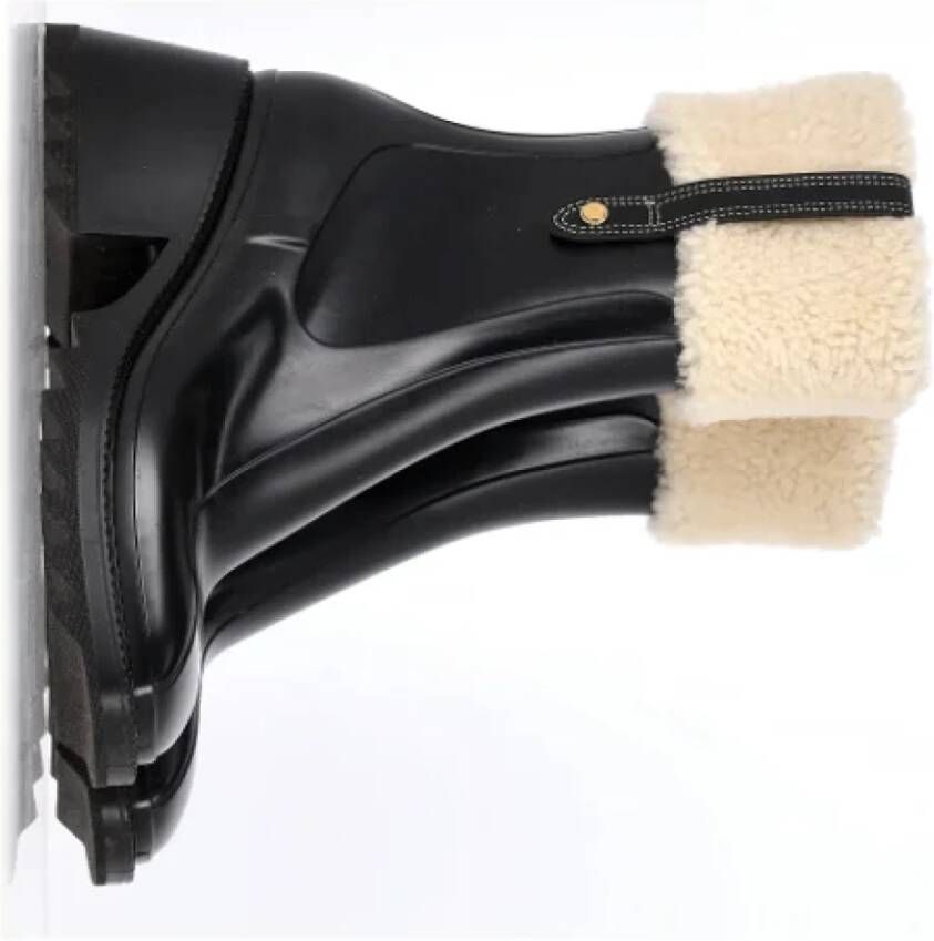 Chloé Pre-owned Rubber boots Black Dames