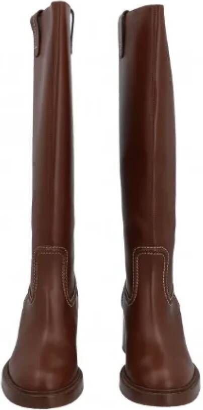 Chloé Pre-owned Rubber boots Red Dames