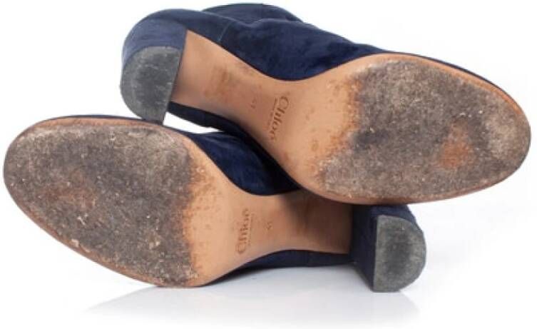 Chloé Pre-owned Schoenen Blue Dames