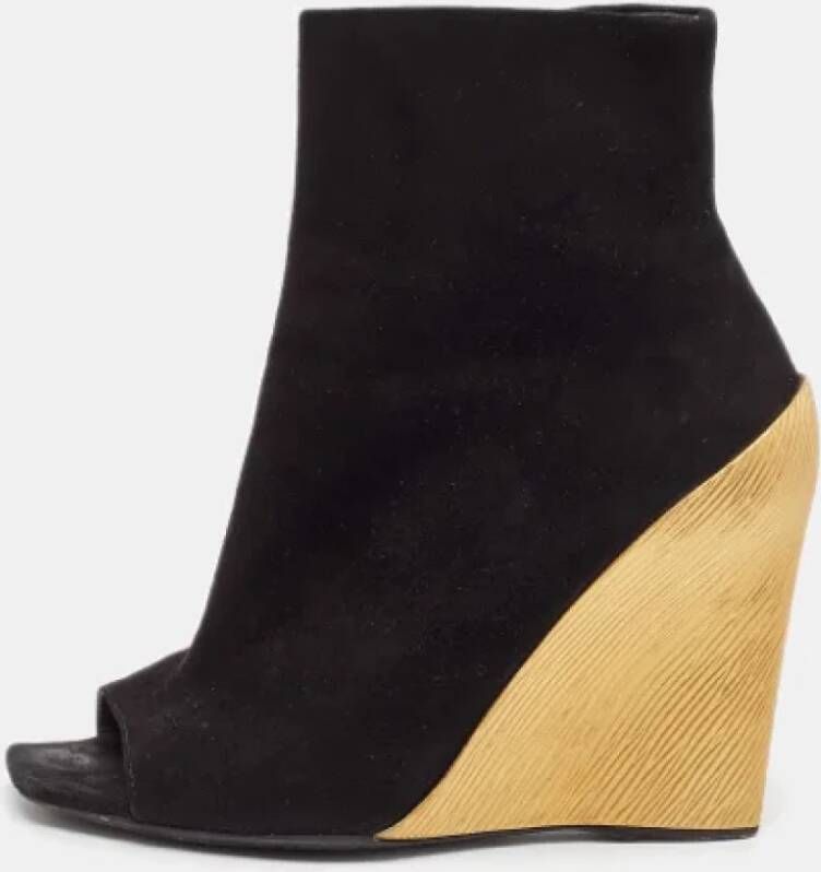 Chloé Pre-owned Suede boots Black Dames