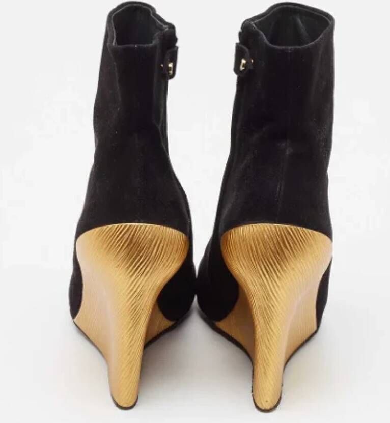 Chloé Pre-owned Suede boots Black Dames