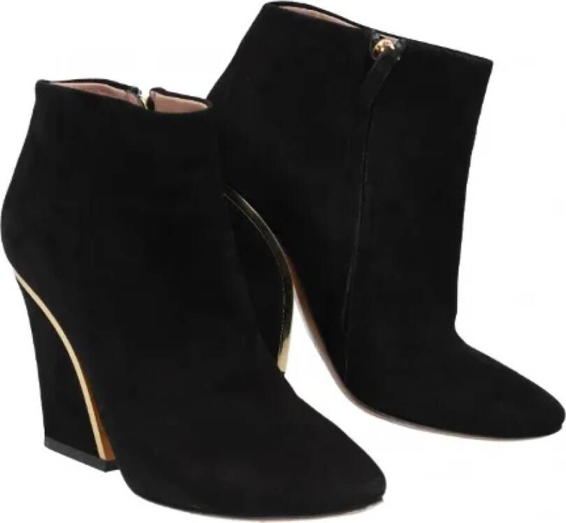 Chloé Pre-owned Suede boots Black Dames