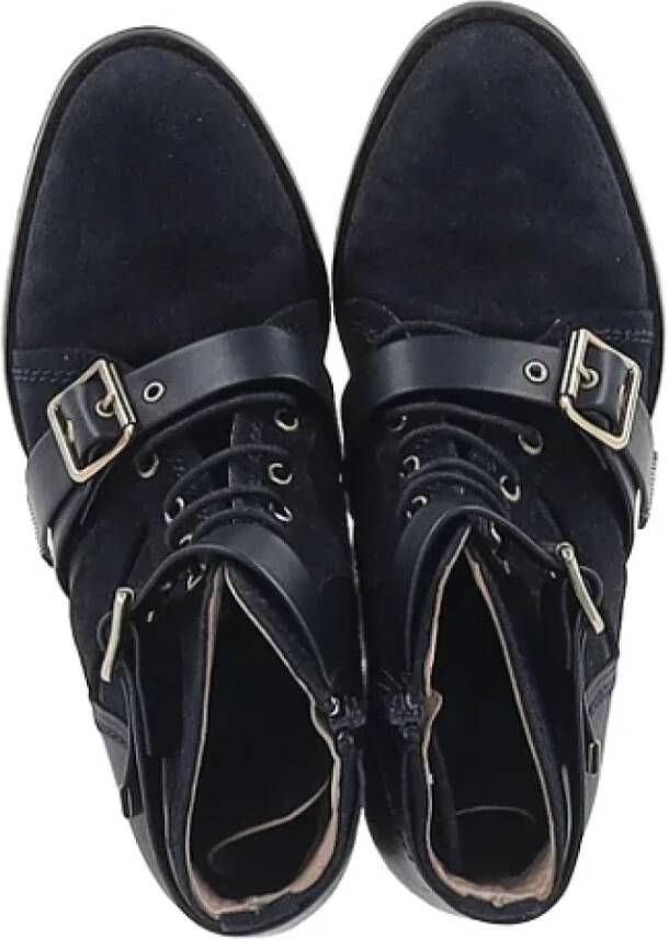 Chloé Pre-owned Suede boots Black Dames