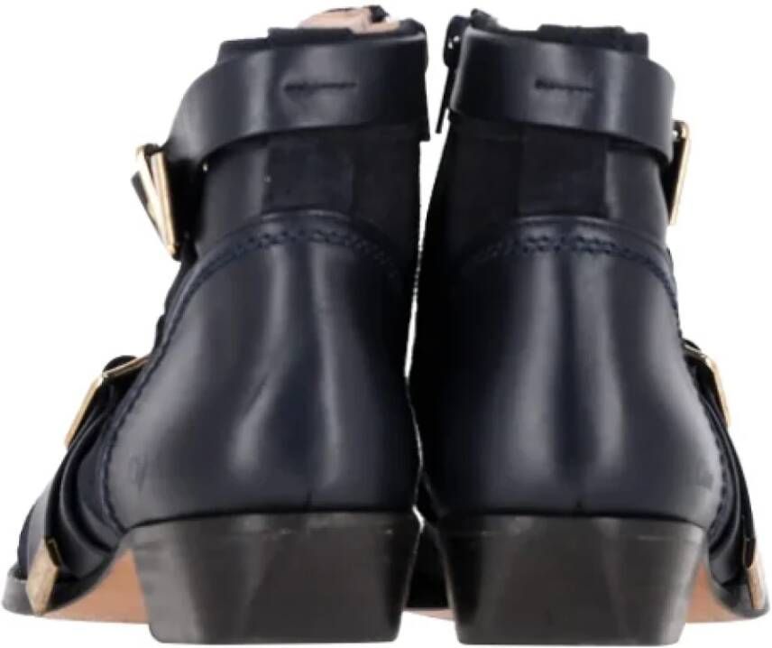 Chloé Pre-owned Suede boots Black Dames