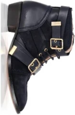 Chloé Pre-owned Suede boots Black Dames