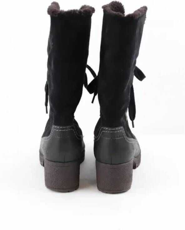 Chloé Pre-owned Suede boots Black Dames