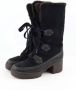 Chloé Pre-owned Suede boots Black Dames - Thumbnail 4