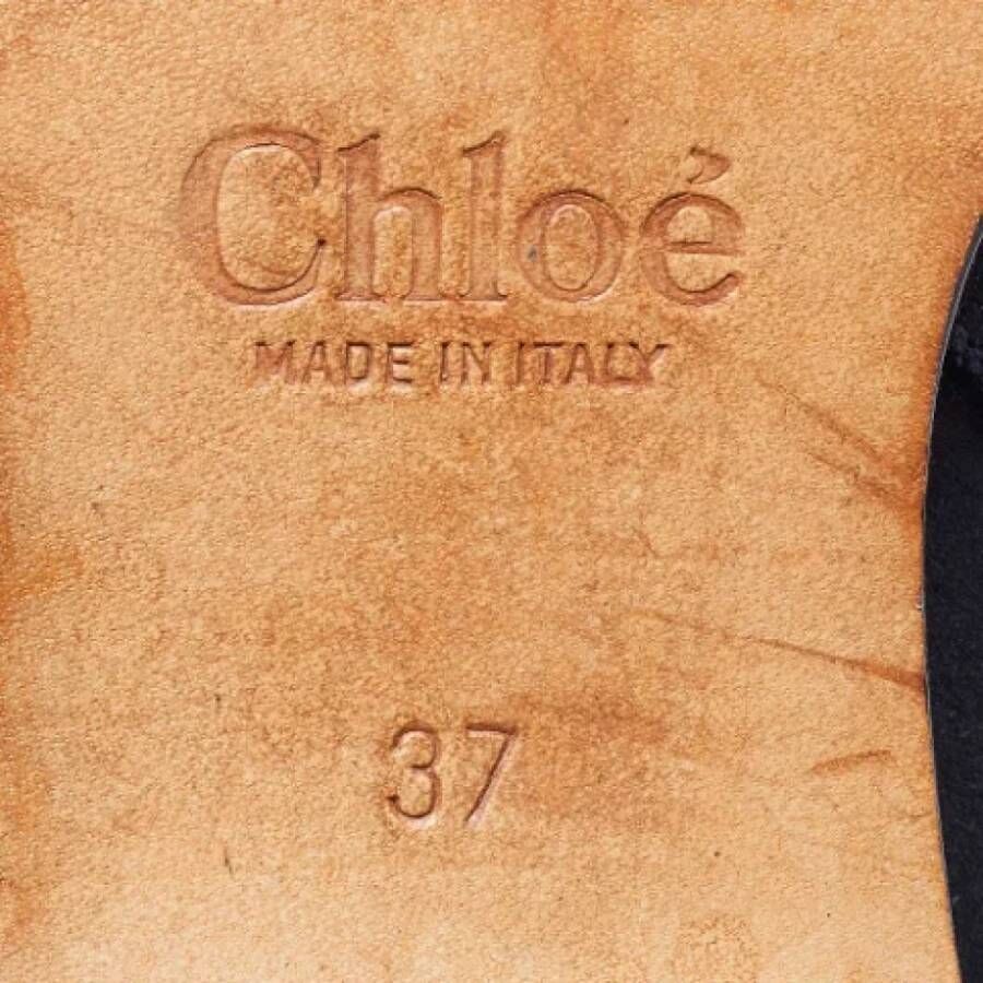 Chloé Pre-owned Suede boots Blue Dames
