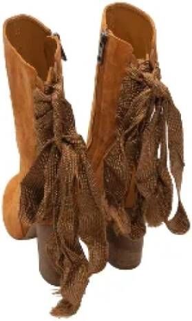 Chloé Pre-owned Suede boots Brown Dames