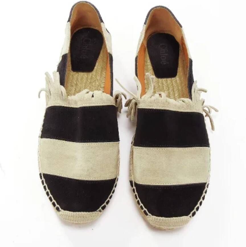 Chloé Pre-owned Suede espadrilles Multicolor Dames