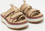 Chloé Pre-owned Suede sandals Beige Dames - Thumbnail 4