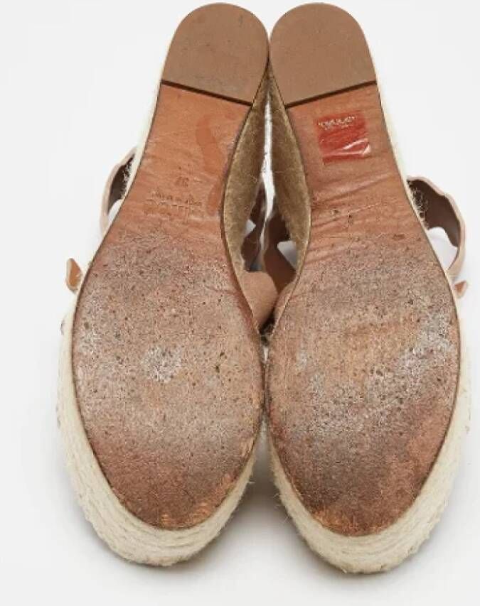 Chloé Pre-owned Suede sandals Beige Dames