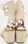 Chloé Pre-owned Suede sandals Beige Dames - Thumbnail 5