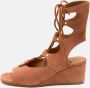 Chloé Pre-owned Suede sandals Brown Dames - Thumbnail 2