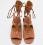 Chloé Pre-owned Suede sandals Brown Dames - Thumbnail 3