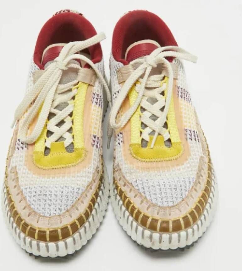 Chloé Pre-owned Suede sneakers Multicolor Dames