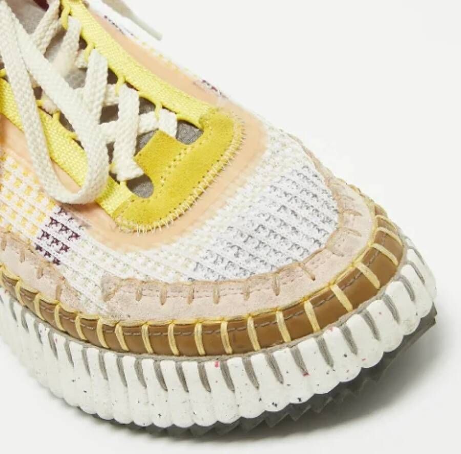 Chloé Pre-owned Suede sneakers Multicolor Dames